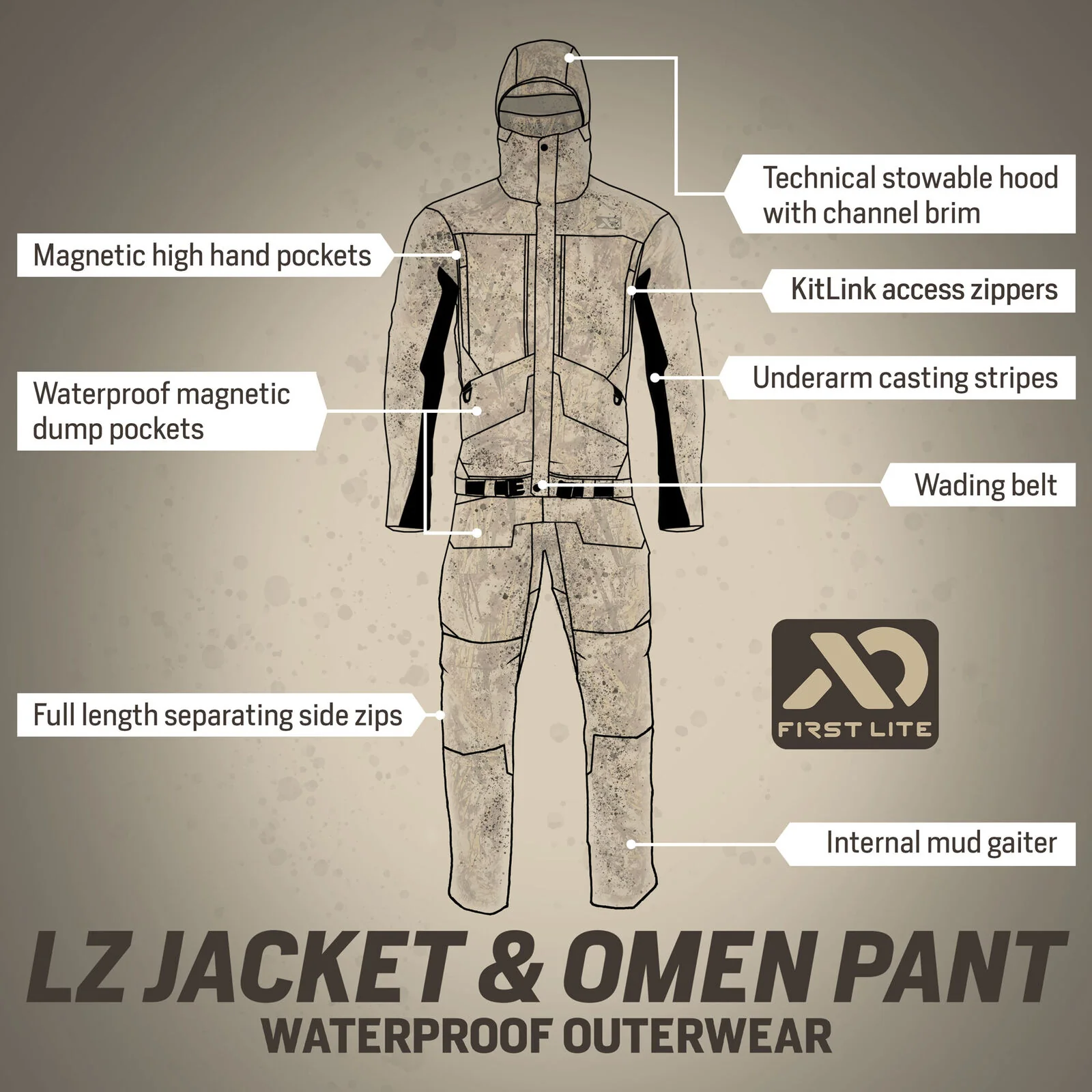First Lite Omen Stormshelter Pant - Image 4