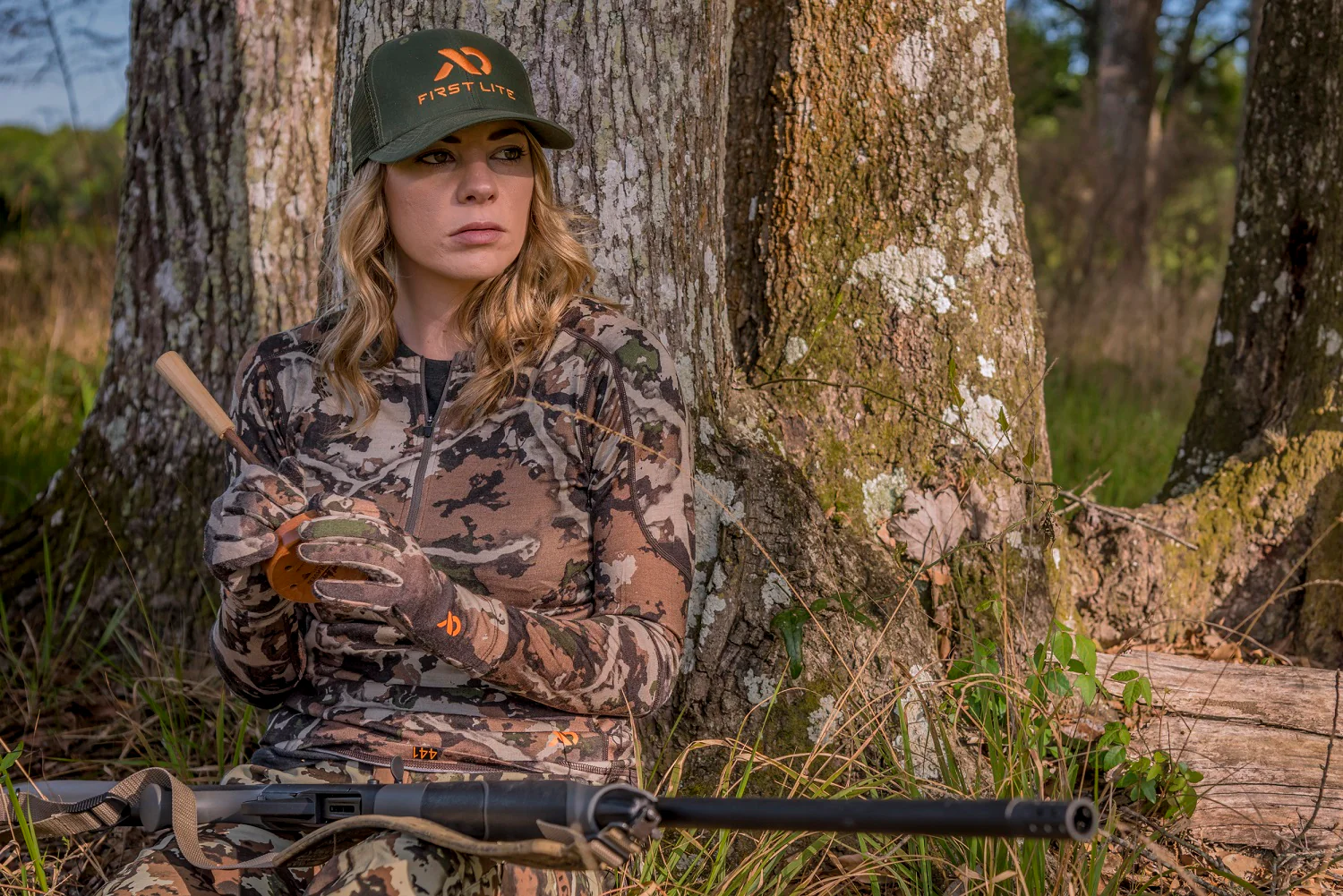 First Lite Women's Wick Quarter Zip - Image 3